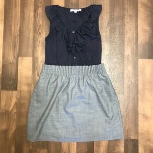 JCREW | Gray Wool Sidewalk Skirt